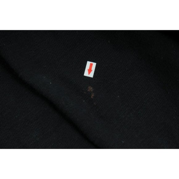 Rick Owens Men Cropped Pants Medium Black Cotton Drop Crotch Drawstring Trousers - Picture 9 of 10